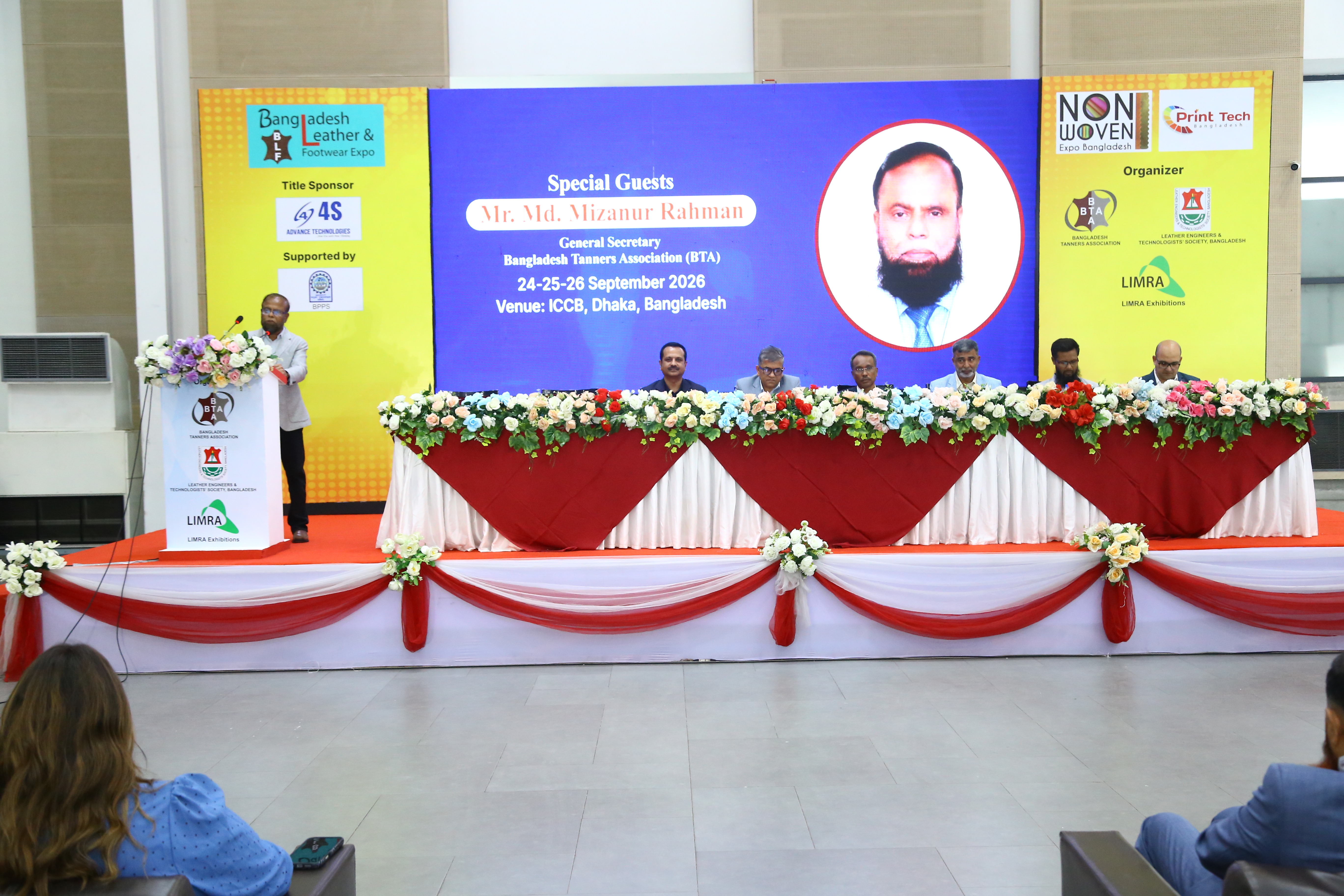 Inauguration of -10th Bangladesh Leather & Footwear Expo 2026 Held in Dhaka