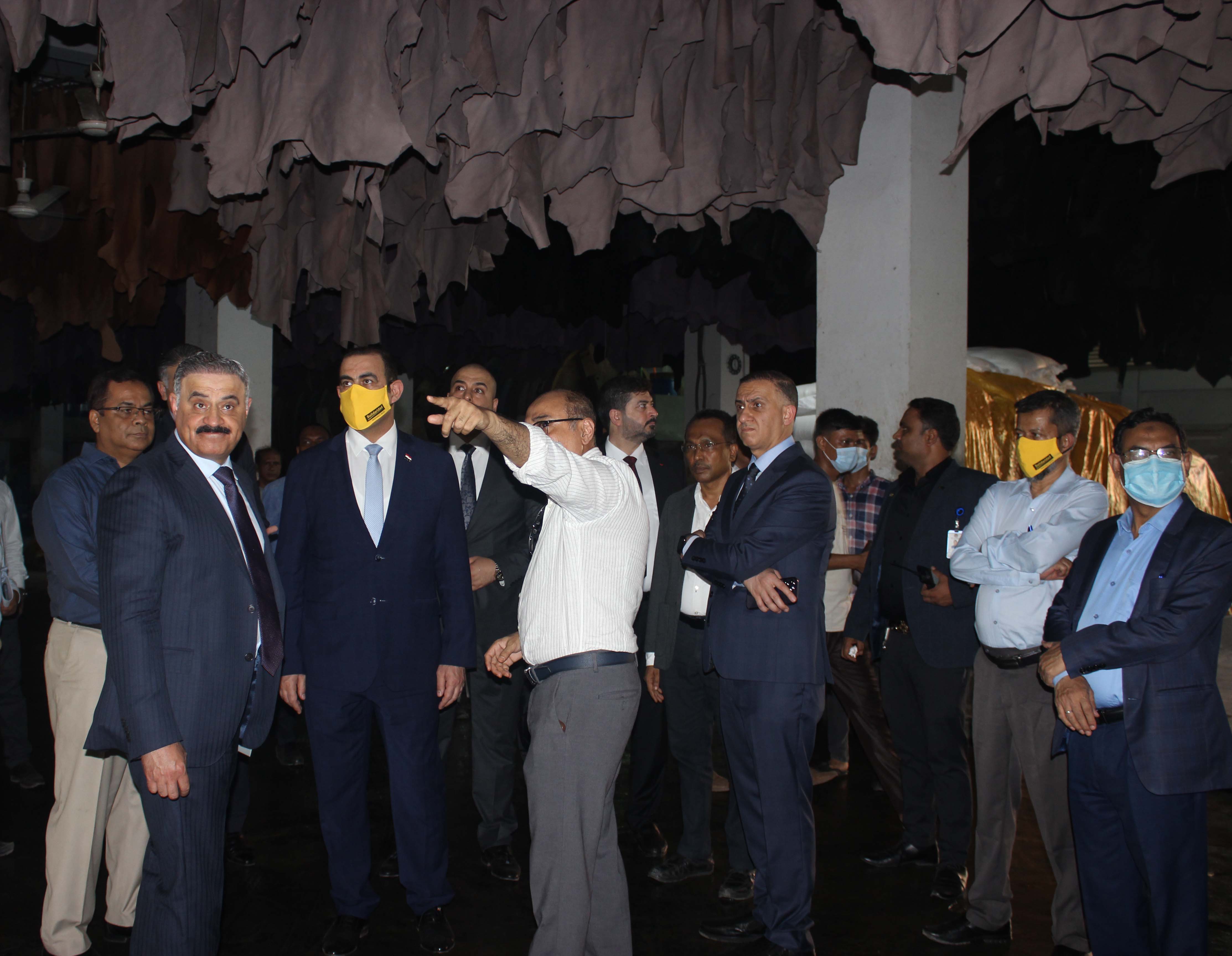 Industry and Minerals minister of Iraq visited TIED photo
