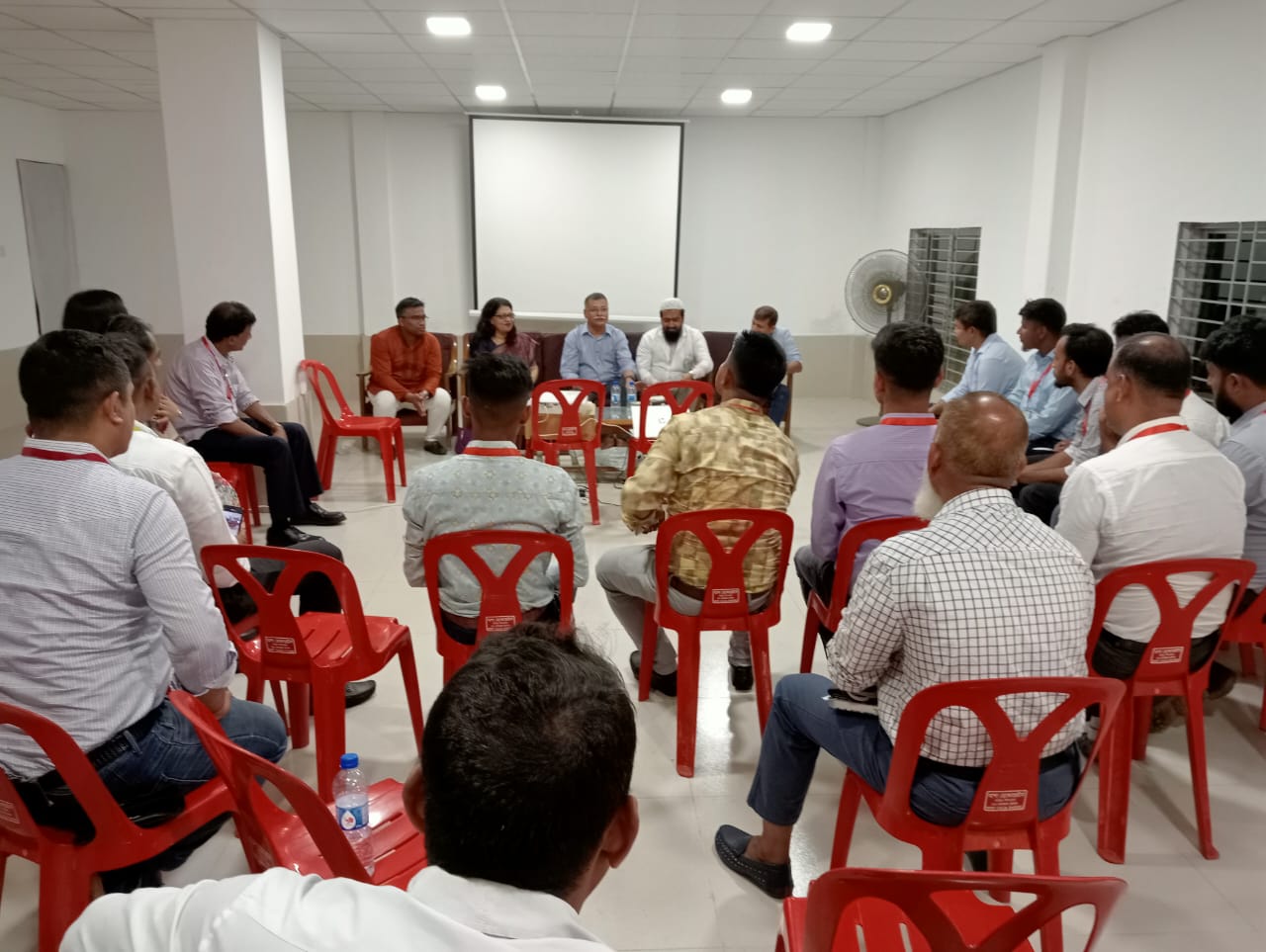 A learning visit held at RIFF Leather Limited for mid-level managers photo